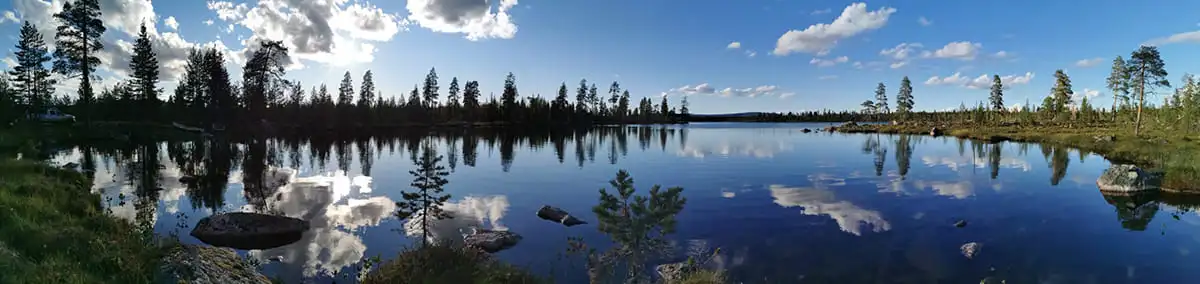 Schwedische Natur und Seen